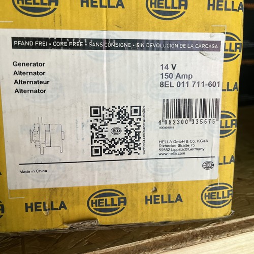 Drehstromgenerator hella 8el - hella,