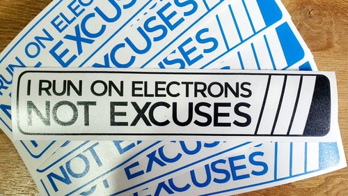 Elektroauto aufkleber decals - elektroauto,