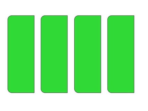 Grüne aufkleber für - 4, x